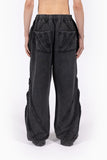 Favela Cutline Jogger Black Washed