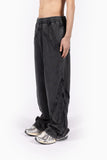 Favela Cutline Jogger Black Washed