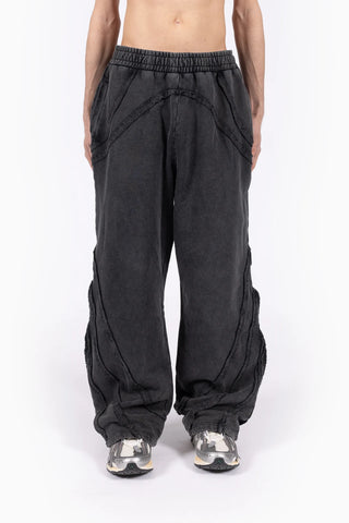 Favela Cutline Jogger Black Washed
