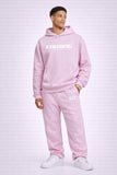 Stilding Sweatpants Softpink/white