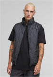 Wellen Steppweste Bubble Black