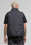 Wellen Steppweste Bubble Black