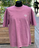 Pegador Sydon Oversized Tee Vintage Rust Pink