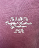 Pegador Sydon Oversized Tee Vintage Rust Pink