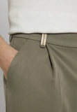 2Y Thalo Stoffhose Khaki