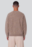 Colucci Chenille Jacquard Sweater Grey/Multi