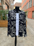 Lindbergh Hemd Flower Black AOP