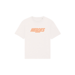 Heroes Logo T-Shirt Weiß/Beige