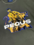 Pequs This kid was betrayed T-Shirt Grey Washed