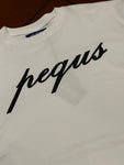 Pequs Front Logo T-Shirt White