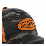 Von Dutch Trucker Cap Camo Orange