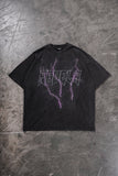 Favela Lightning Outline T-Shirt Black