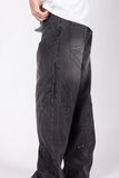 Favela Heavy Cutline Wave Washed Black