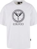 Colucci Logo Tee Ikarus Circle white/black