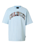 Colucci College Logo T-Shirt Light Blue / Multi