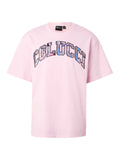Colucci College Logo T-Shirt Rose / Multi