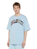 Colucci College Logo T-Shirt Light Blue / Multi