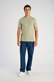 Lindbergh Relaxed Tee Dusty Green