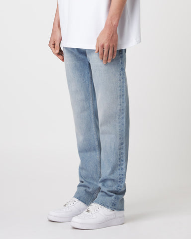 EIGHTYFIVE OPEN HEM JEANS WITH SPLASHES - Relaxed fit jeans