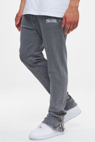 Pegador Murson Straight Jeans Washed Dust Grey