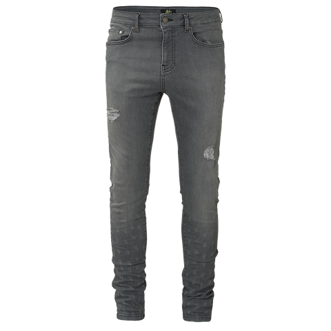Malelions Jeans Damaged Grey