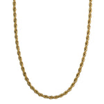 Croyez Kette - Rope Chain 5mm Gold - 52cm